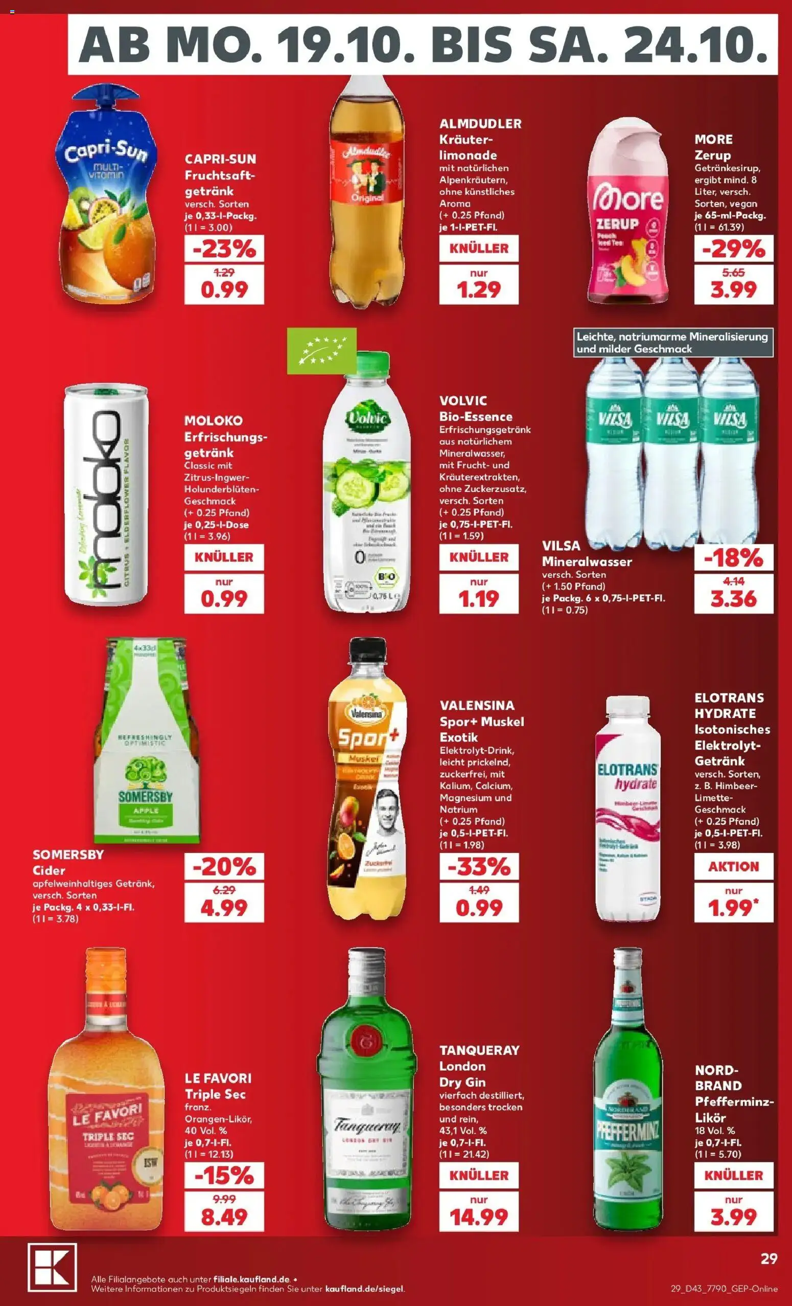 Vorschau von dem Prospekt des Geschäftes Kaufland, gültig ab dem 19.10.2026