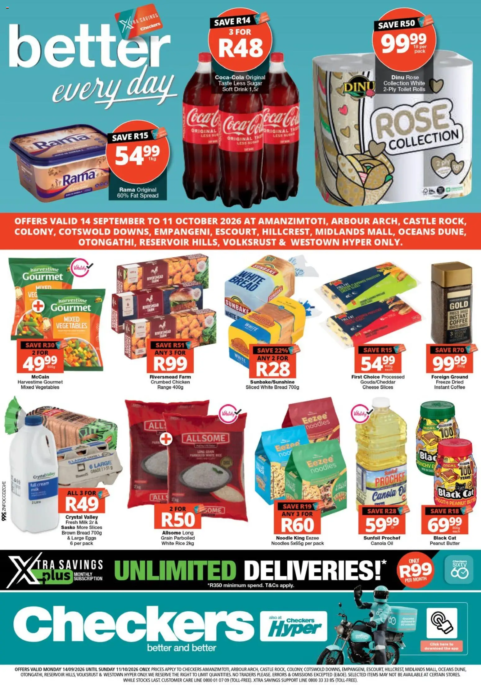 Preview of Checkers flyer valid from 14/09/2026