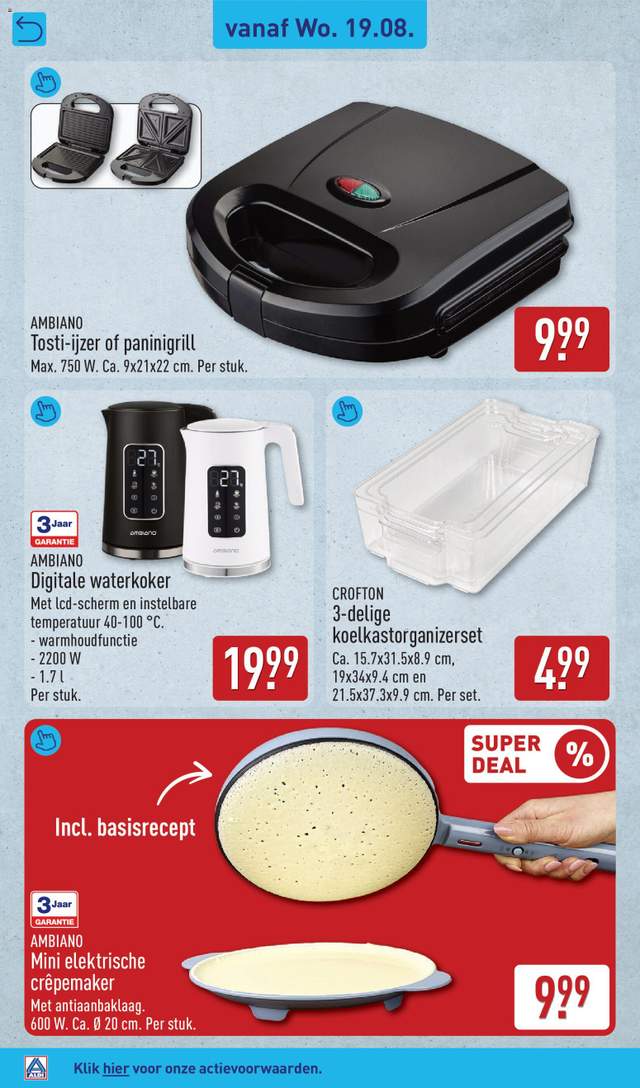 Nieuwe Aldi folder vanaf 17-08