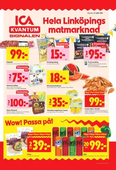 Förhandsgranska reklamblad Linköping från butik ICA Kvantum gäller från 01/06/2026