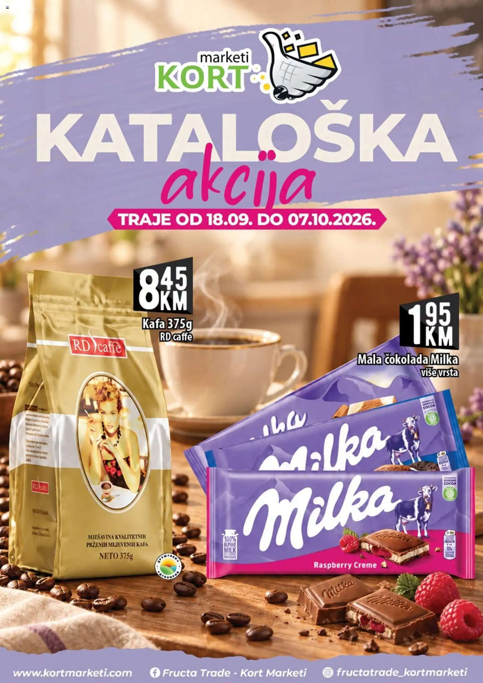 Pregled letka Kort Marketi katalog trgovine Kort Marketi vrijedi od 18.09.2026