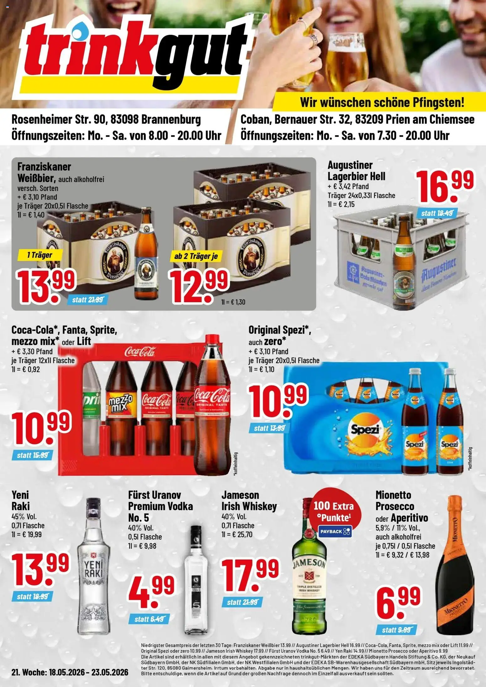 Vorschau von dem Prospekt des Geschäftes Trinkgut, gültig ab dem 17.05.2026