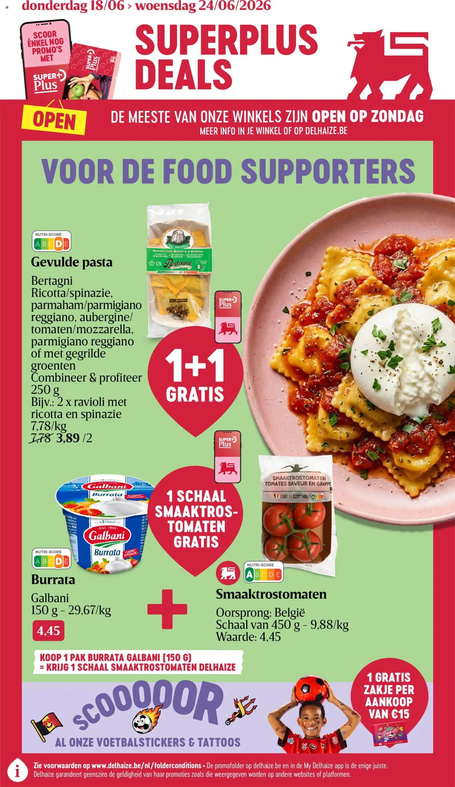 Voorbeeld van Delhaize Folder week 25 van winkel Delhaize geldig vanaf 18/06/2026