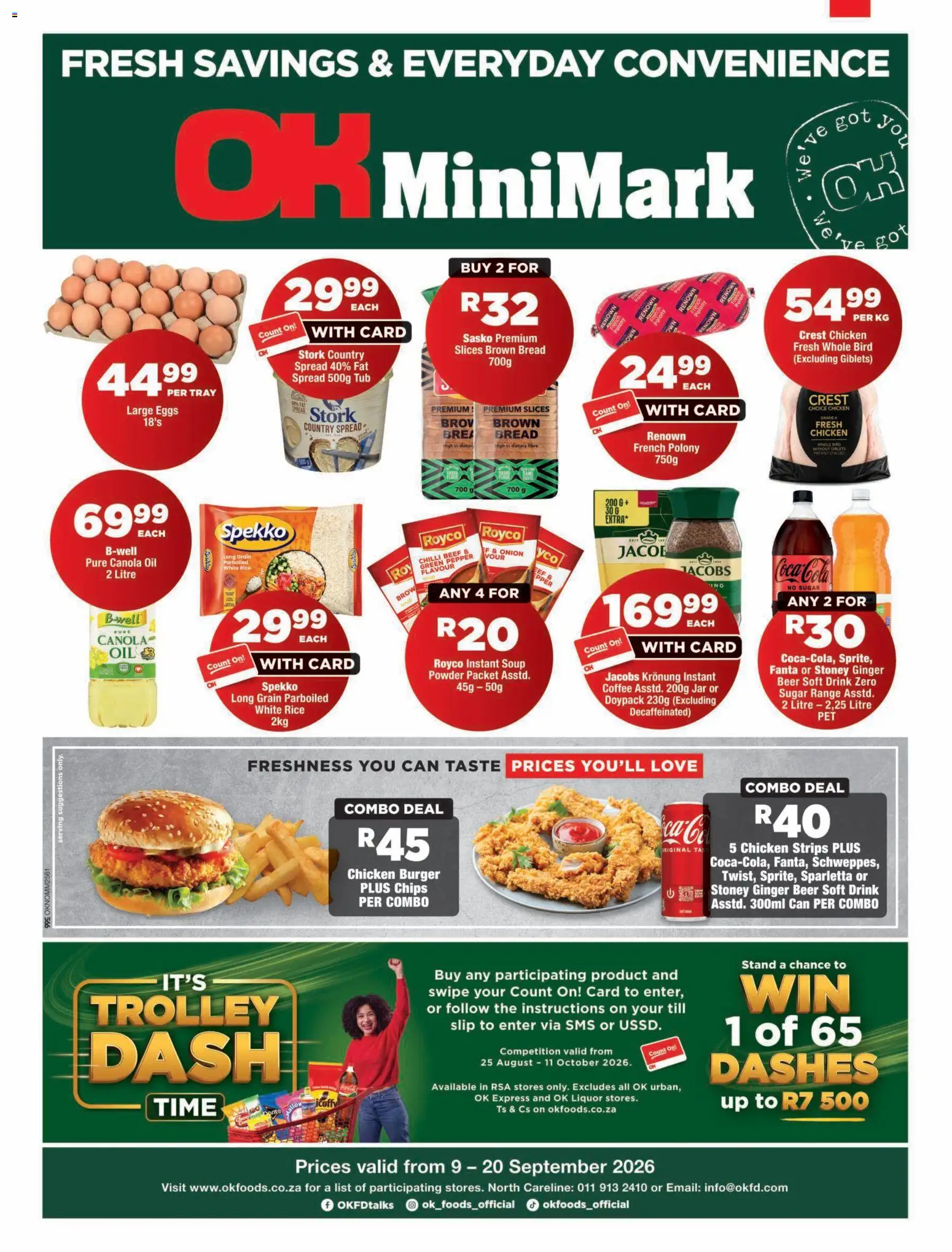 Preview of OK Foods flyer valid from 09/09/2026