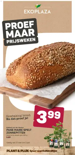 Voorbeeld van Ekoplaza folder van winkel Ekoplaza geldig vanaf 27-05-2026