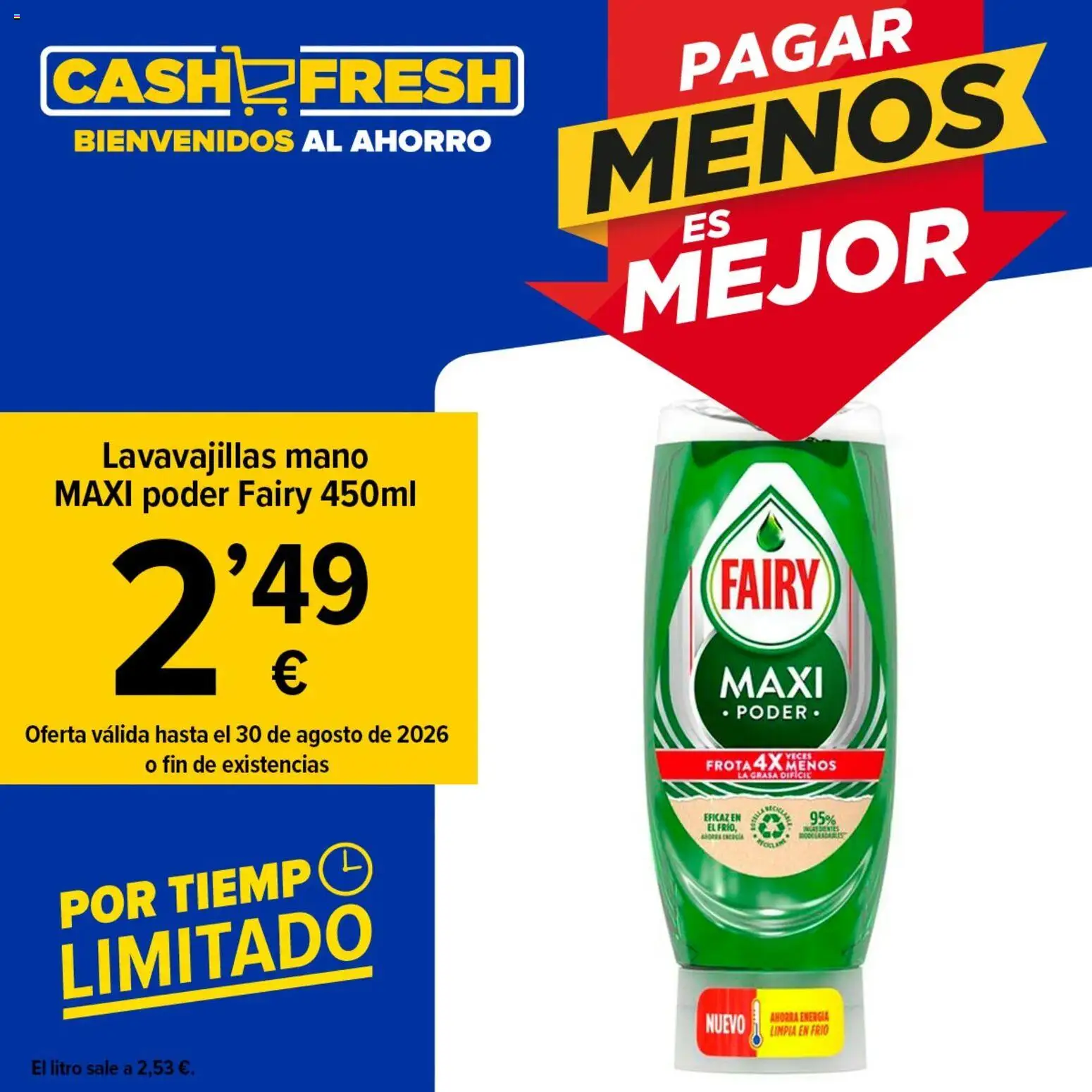 Vista previa del folleto de la tienda Cash Fresh válido desde el 28/08/2026 