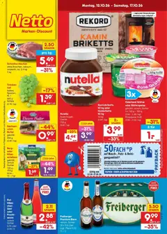 Vorschau von dem Prospekt des Geschäftes Netto Marken-Discount, gültig ab dem 12.10.2026
