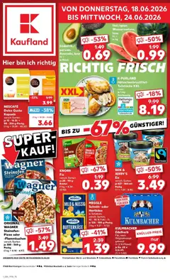 Vorschau von dem Prospekt des Geschäftes Kaufland, gültig ab dem 18.06.2026