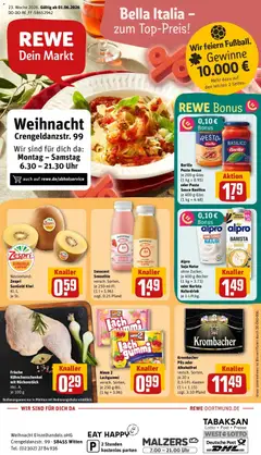 Vorschau von dem Prospekt des Geschäftes Rewe, gültig ab dem 01.06.2026