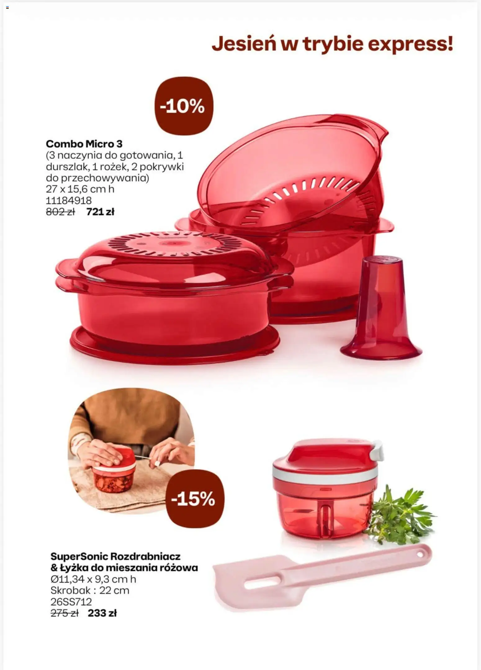 Pogląd gazetki "Tupperware Katalog" ze sklepu Tupperware ważnej od 01.10.2026 - Naczynia