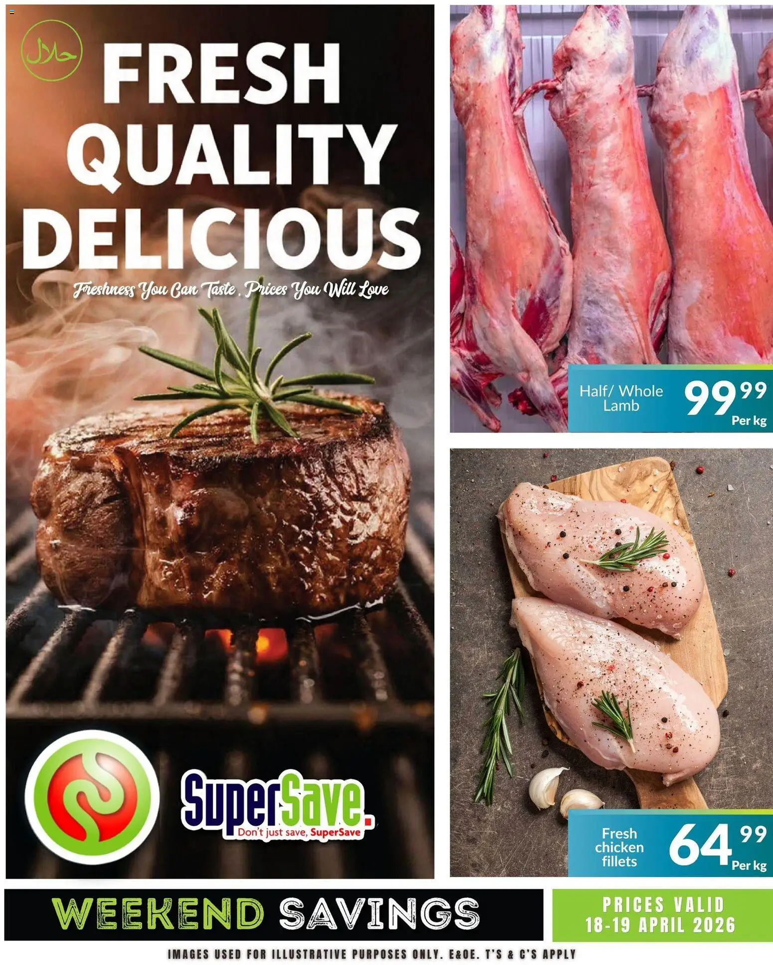 Preview of Super Save flyer valid from 18/04/2026 - Chicken