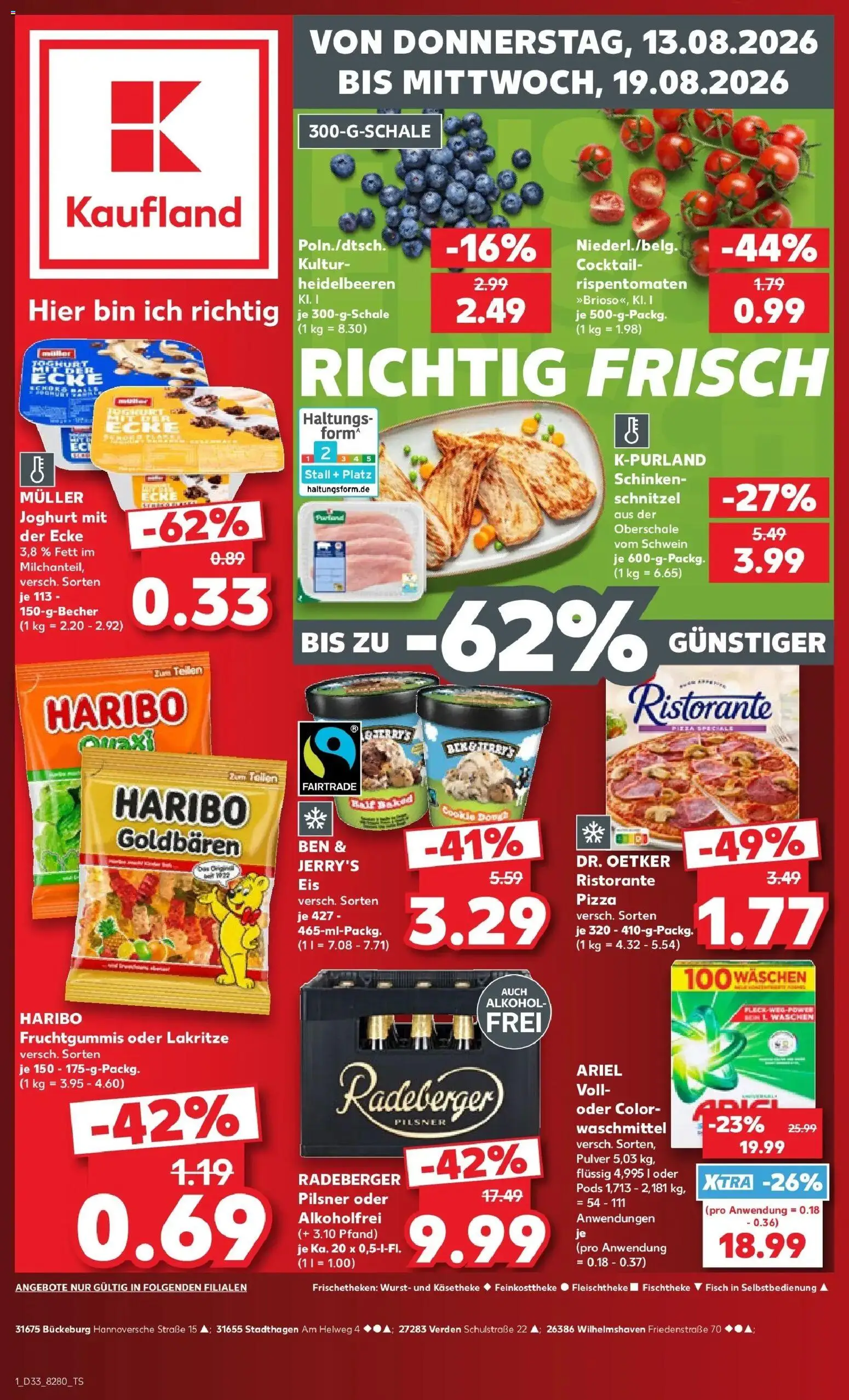 Vorschau von dem Prospekt des Geschäftes Kaufland, gültig ab dem 13.08.2026