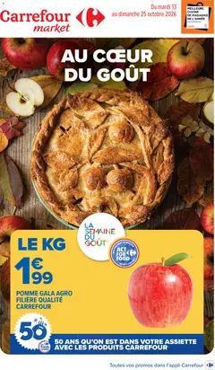 Prévisualisation de Carrefour Market catalogue du magasin Carrefour Market formulaire valide 13/10/2026