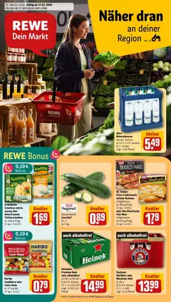 Vorschau von dem Prospekt des Geschäftes Rewe, gültig ab dem 27.07.2026