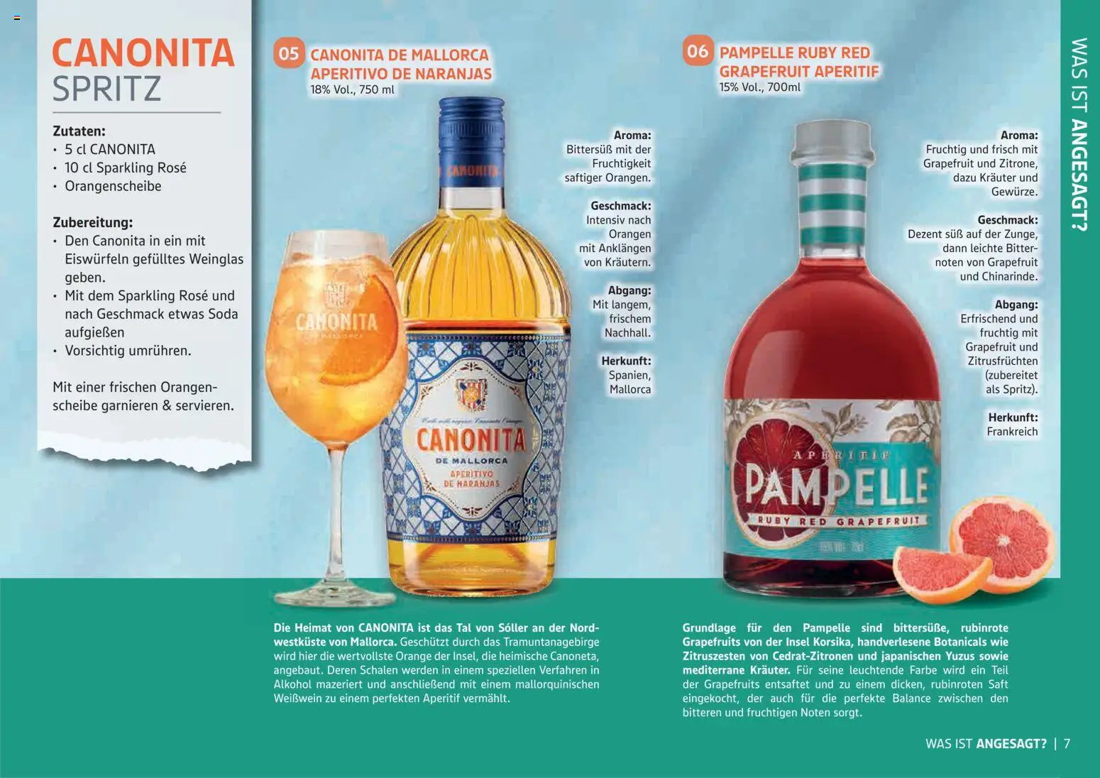 Vorschau von dem Prospekt des Geschäftes HERKULES, gültig ab dem 29.10.2026 - Alkohol, Grapefruit, Weißwein, Saft, Orangen