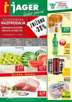 Predogled kataloga iz trgovine Jager veljaven od 08.07.2026