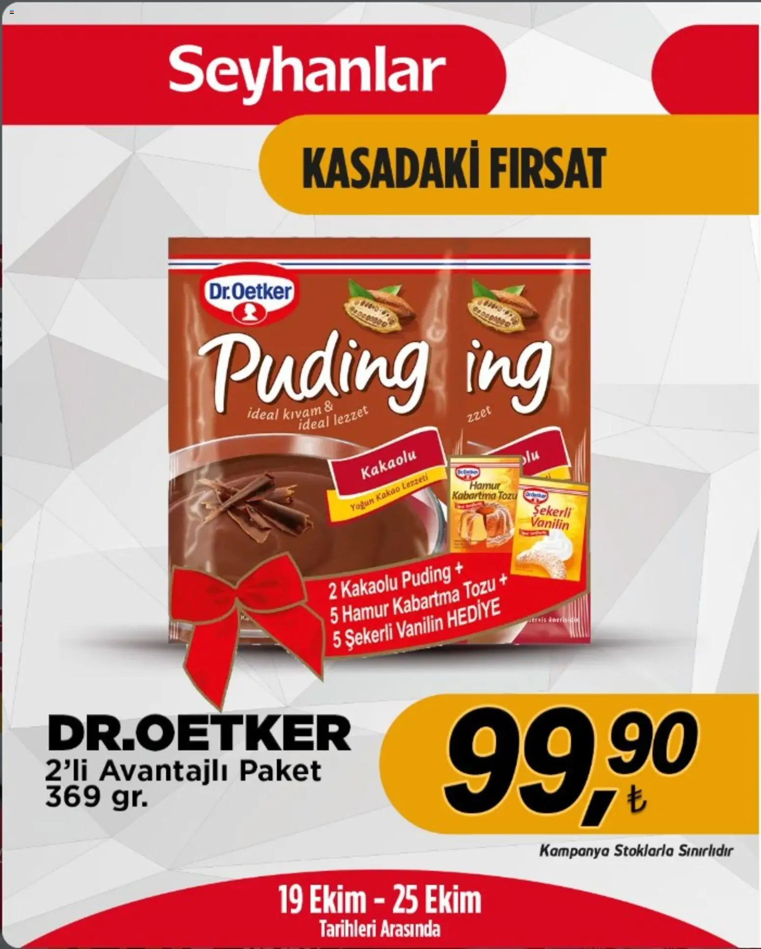Seyhanlar Market Seyhanlar Market Katalog 19.10.2026 - Broşürünün önizlemesi