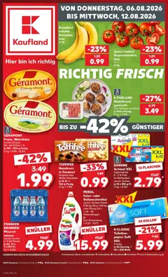 Vorschau von dem Prospekt des Geschäftes Kaufland, gültig ab dem 06.08.2026