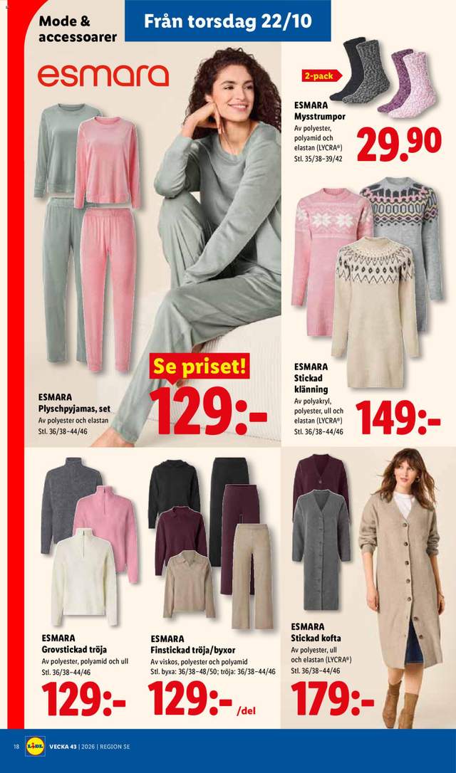 Nytt Lidl reklamblad från 19/10
