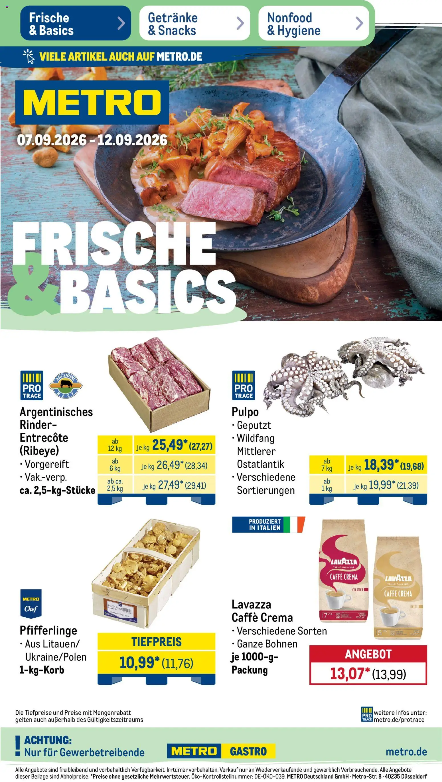 Vorschau von dem Prospekt des Geschäftes Metro, gültig ab dem 07.09.2026