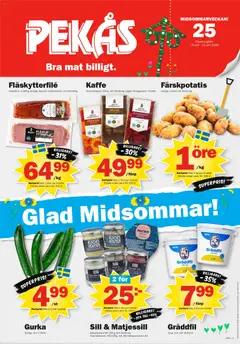 Förhandsgranska reklamblad Pekås erbjudanden från butik Pekås gäller från 15/06/2026