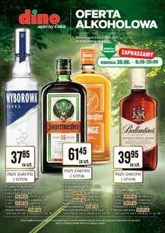 Pogląd gazetki "Dino gazetka alkoholowa" ze sklepu Dino ważnej od 28.08.2026