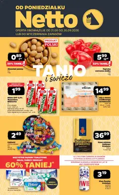 Pogląd gazetki "Netto gazetka od poniedziałku" ze sklepu Netto ważnej od 21.09.2026