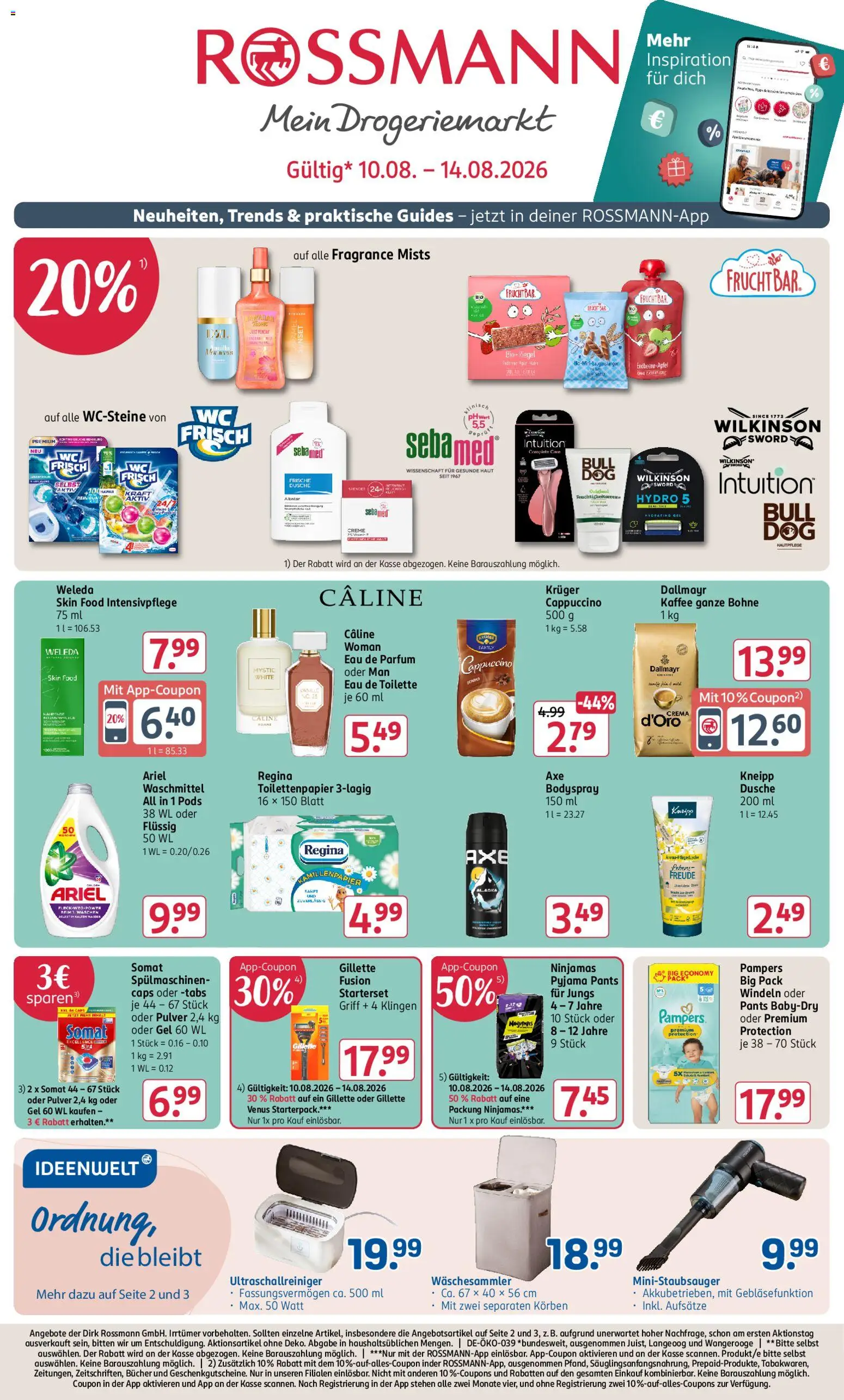Vorschau von dem Prospekt des Geschäftes Rossmann, gültig ab dem 10.08.2026
