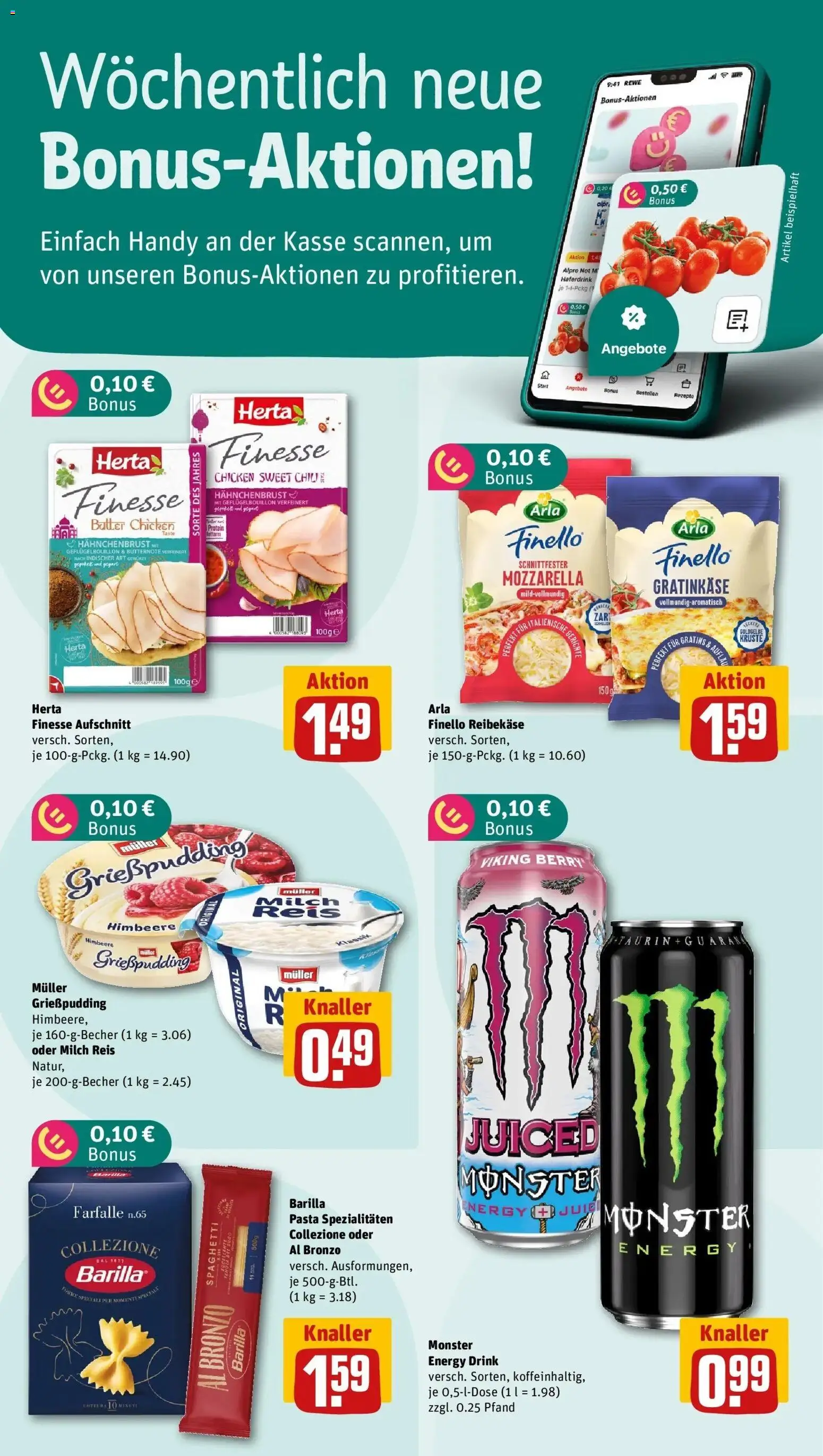 Vorschau von dem Prospekt des Geschäftes Rewe, gültig ab dem 26.10.2026