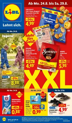 Vorschau von dem Prospekt des Geschäftes Lidl, gültig ab dem 24.08.2026