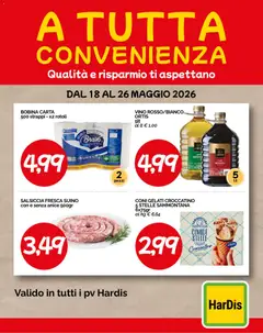 Anteprima dell'opuscolo HarDis volantino A tutta convenienza dal negozio HarDis valido da 18/05/2026