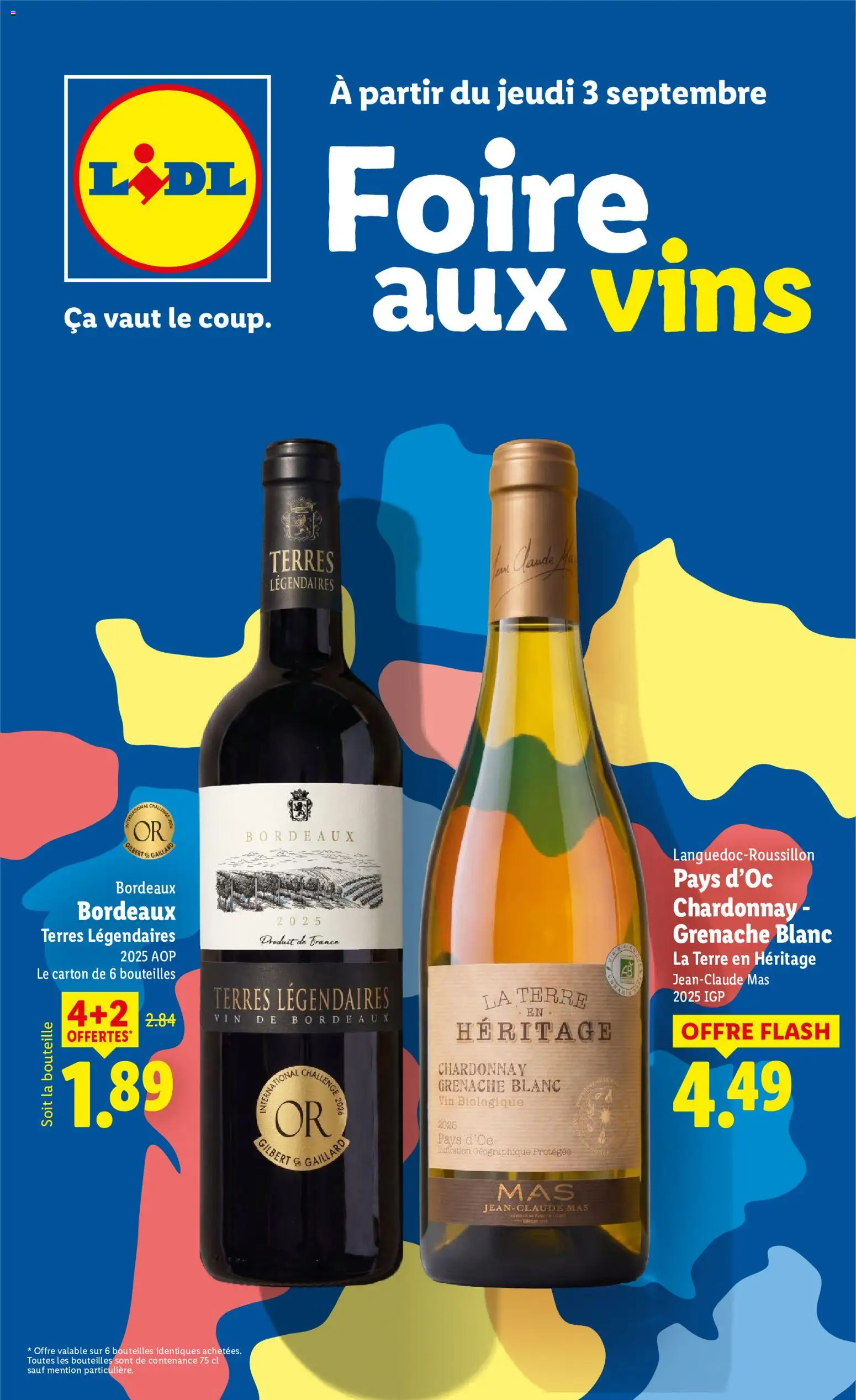 Prévisualisation de LIDL - Foire aux Vins du magasin LIDL formulaire valide 03/09/2026