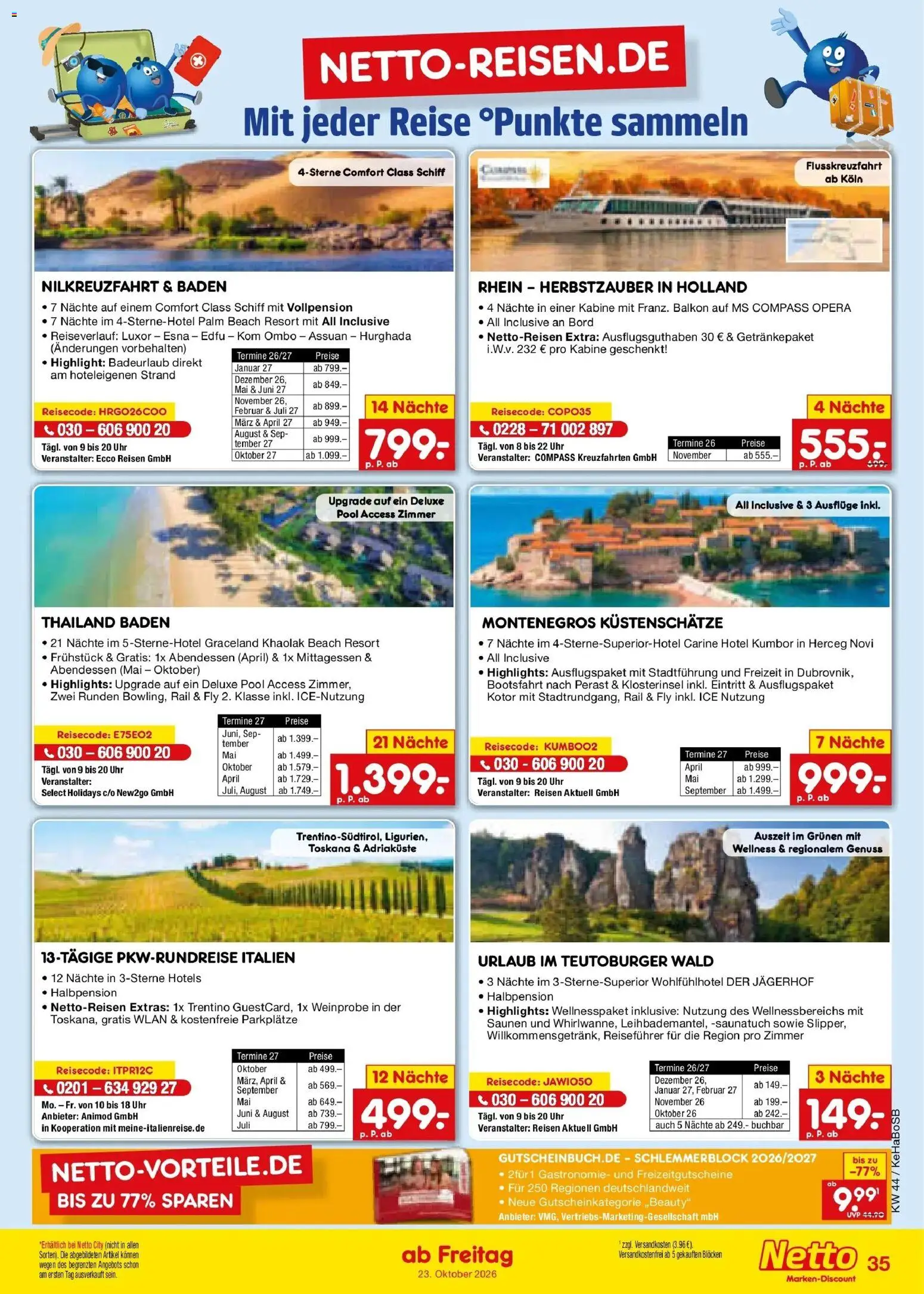 Vorschau von dem Prospekt des Geschäftes Netto Marken-Discount, gültig ab dem 26.10.2026