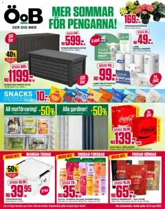 Förhandsgranska reklamblad ÖoB erbjudanden från butik ÖoB gäller från 18/05/2026