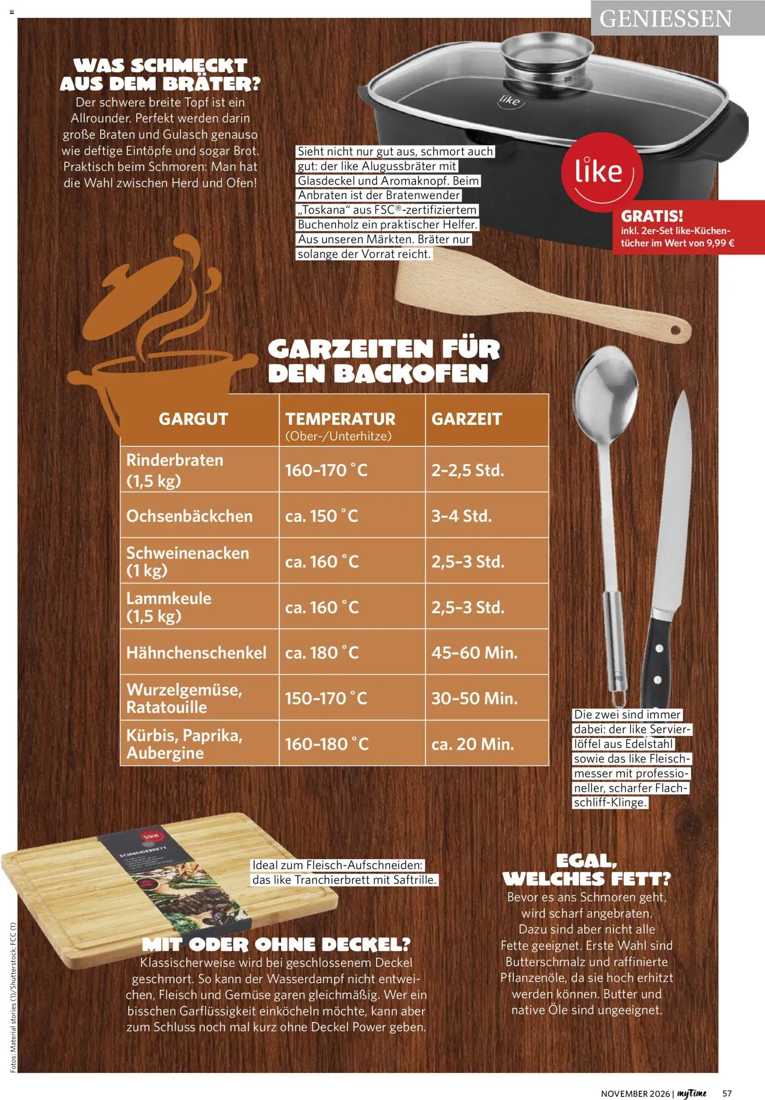 Vorschau von dem Prospekt des Geschäftes Combi, gültig ab dem 01.11.2026 - Butter, Gulasch, Fleisch, Ofen, Herd, Butterschmalz, Lammkeule, Schweinenacken