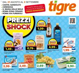 Anteprima dell'opuscolo Tigre volantino Roma dal negozio Tigre valido da 21/08/2026