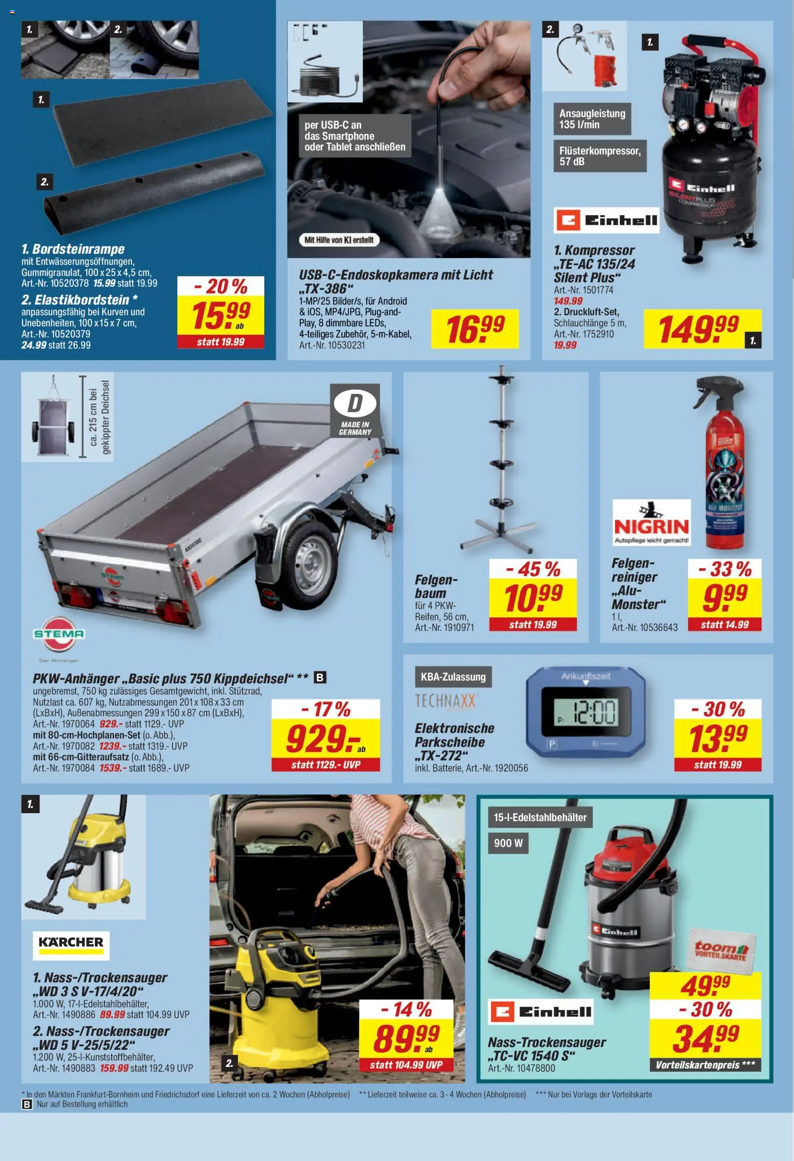 Vorschau von dem Prospekt des Geschäftes Toom Baumarkt, gültig ab dem 26.10.2026