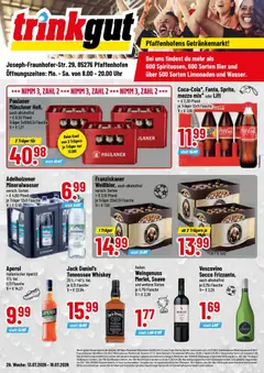 Vorschau von dem Prospekt des Geschäftes Trinkgut, gültig ab dem 13.07.2026