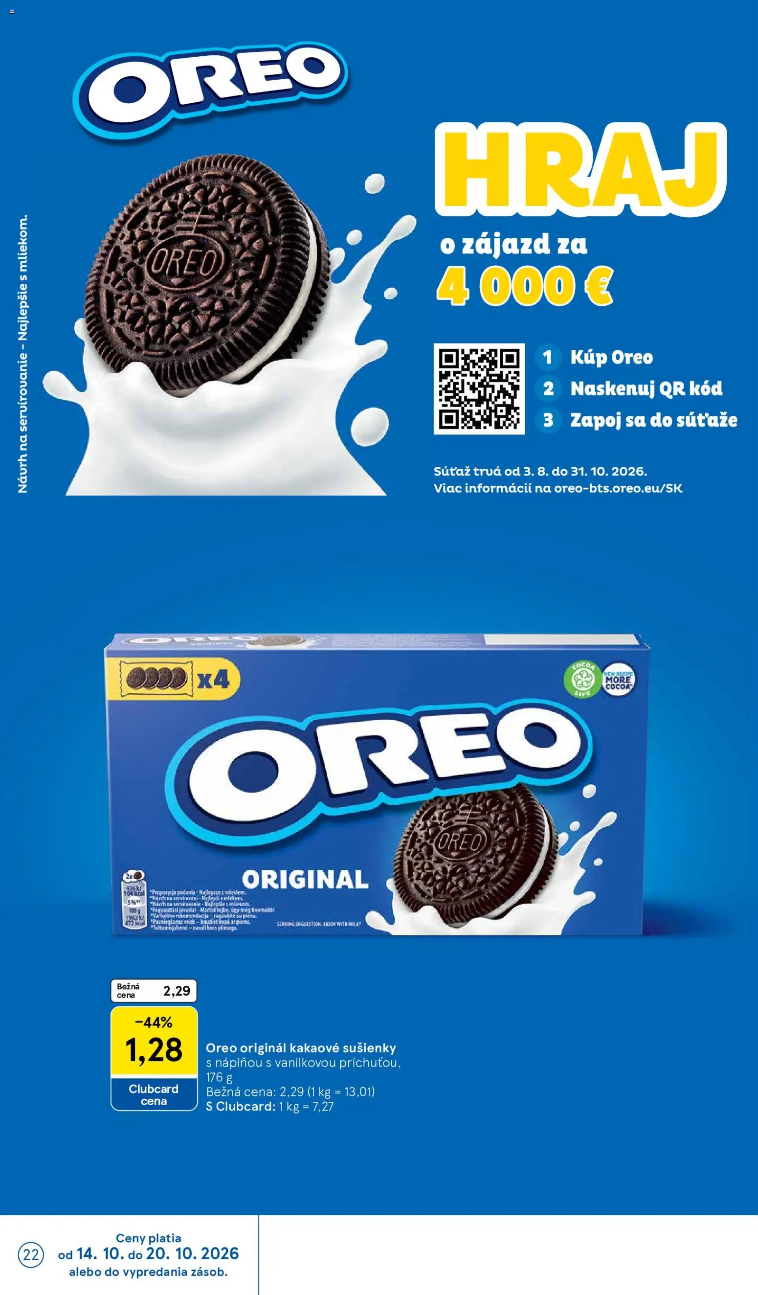 Náhľad Tesco letáku platného od 14.10.2026