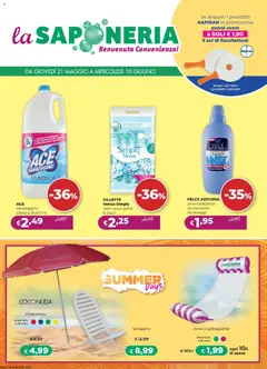 Anteprima dell'opuscolo La Saponeria volantino dal negozio La Saponeria valido da 21/05/2026