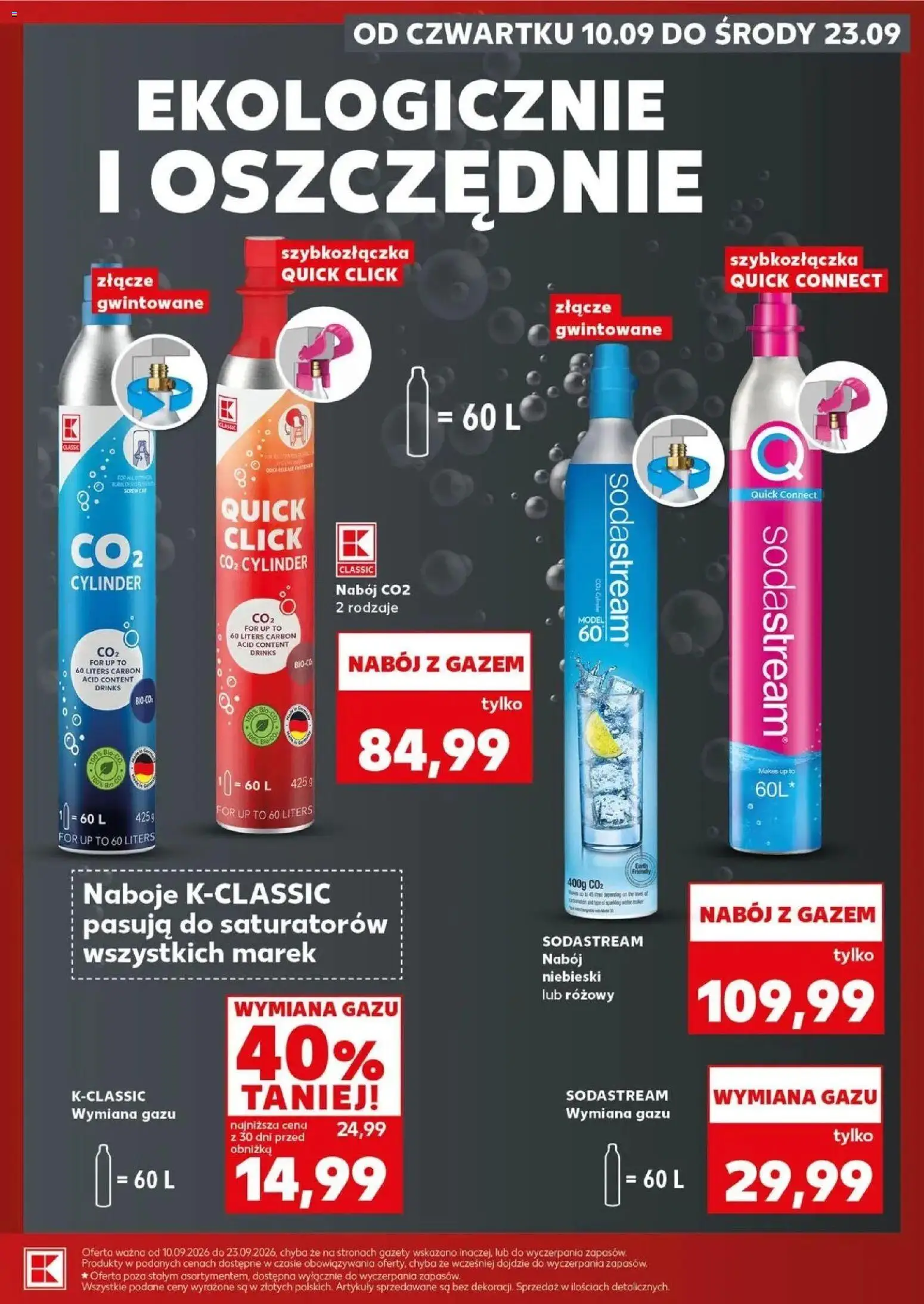 Pogląd gazetki "Kaufland gazetka - Złap Okazje" ze sklepu Kaufland ważnej od 10.09.2026