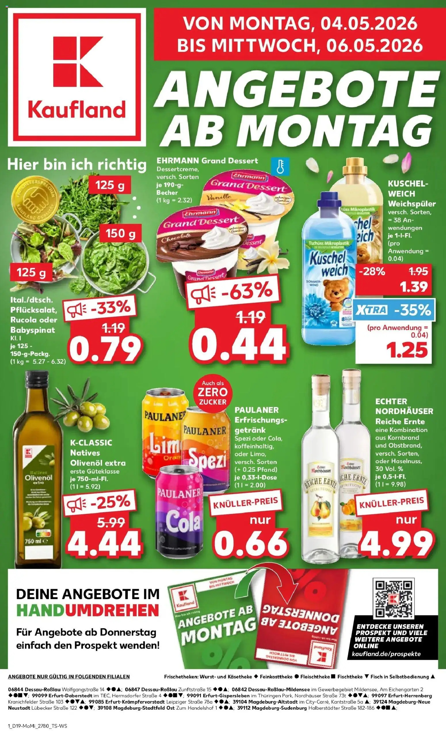 Vorschau von dem Prospekt des Geschäftes Kaufland, gültig ab dem 04.05.2026