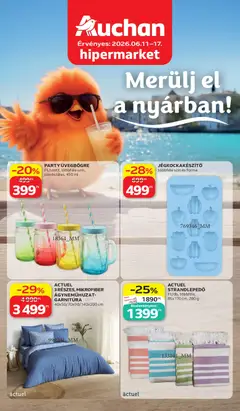 Auchan - Auchan Hetes nyári ajánlataink megtekintése, amely érvényes 2026.06.11.-től