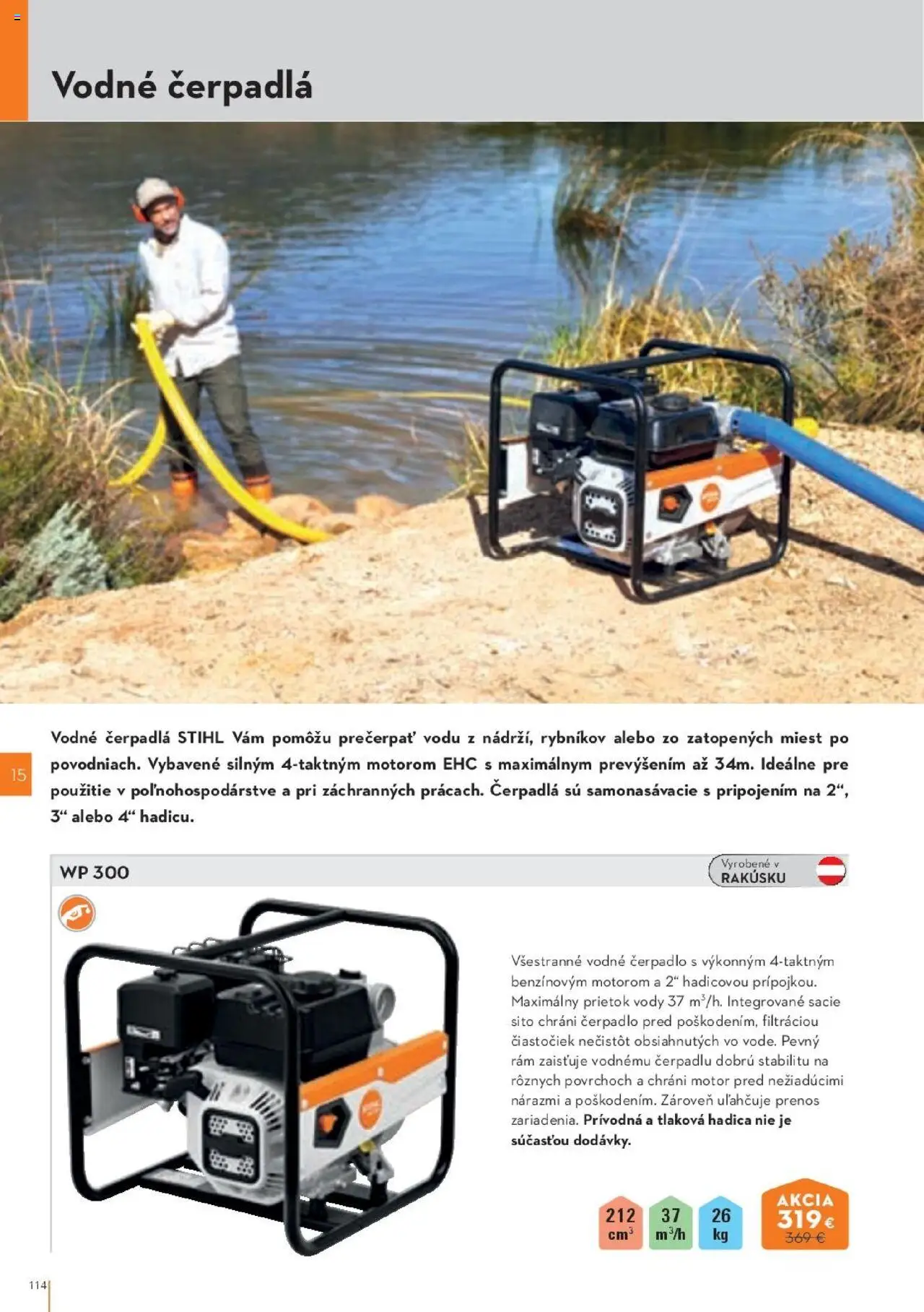Náhľad STIHL letáku platného od 29.09.2025 - Rám, Čerpadlo