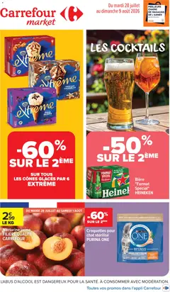 Prévisualisation de Carrefour Market Les cocktails du magasin Carrefour Market formulaire valide 28/07/2026