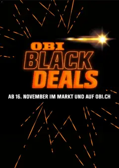 Vorschau des Merkblatts OBI Black Friday Vorankündigung vom Shop OBI gültig von 23.10.2026 bis 