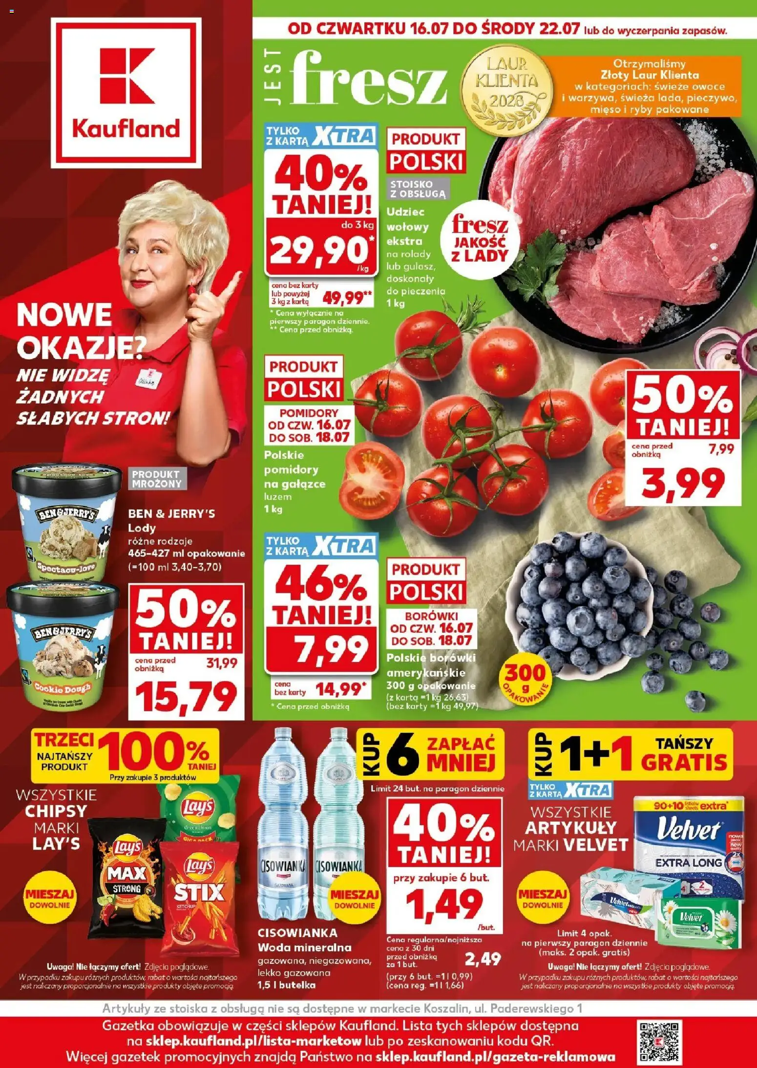 Pogląd gazetki "Kaufland gazetka" ze sklepu Kaufland ważnej od 16.07.2026