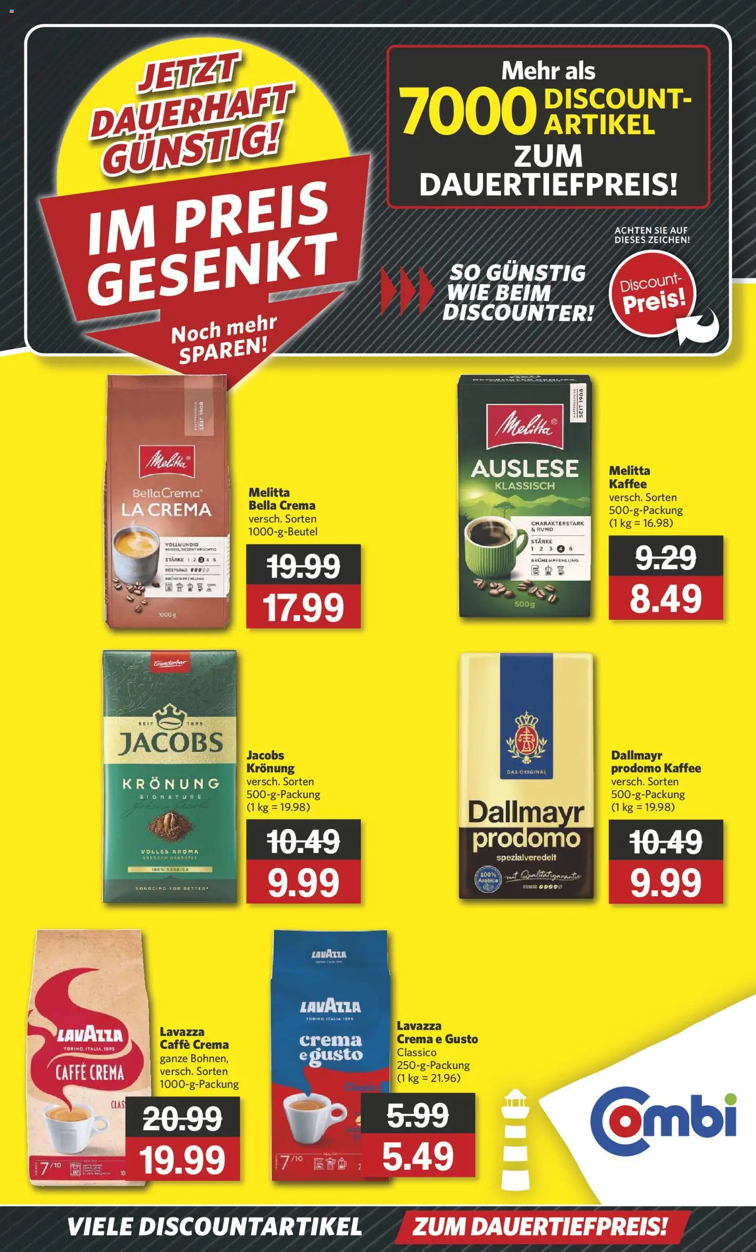 Vorschau von dem Prospekt des Geschäftes Combi, gültig ab dem 25.06.2026