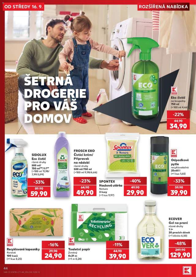 Nový Kaufland leták od 16.09.
