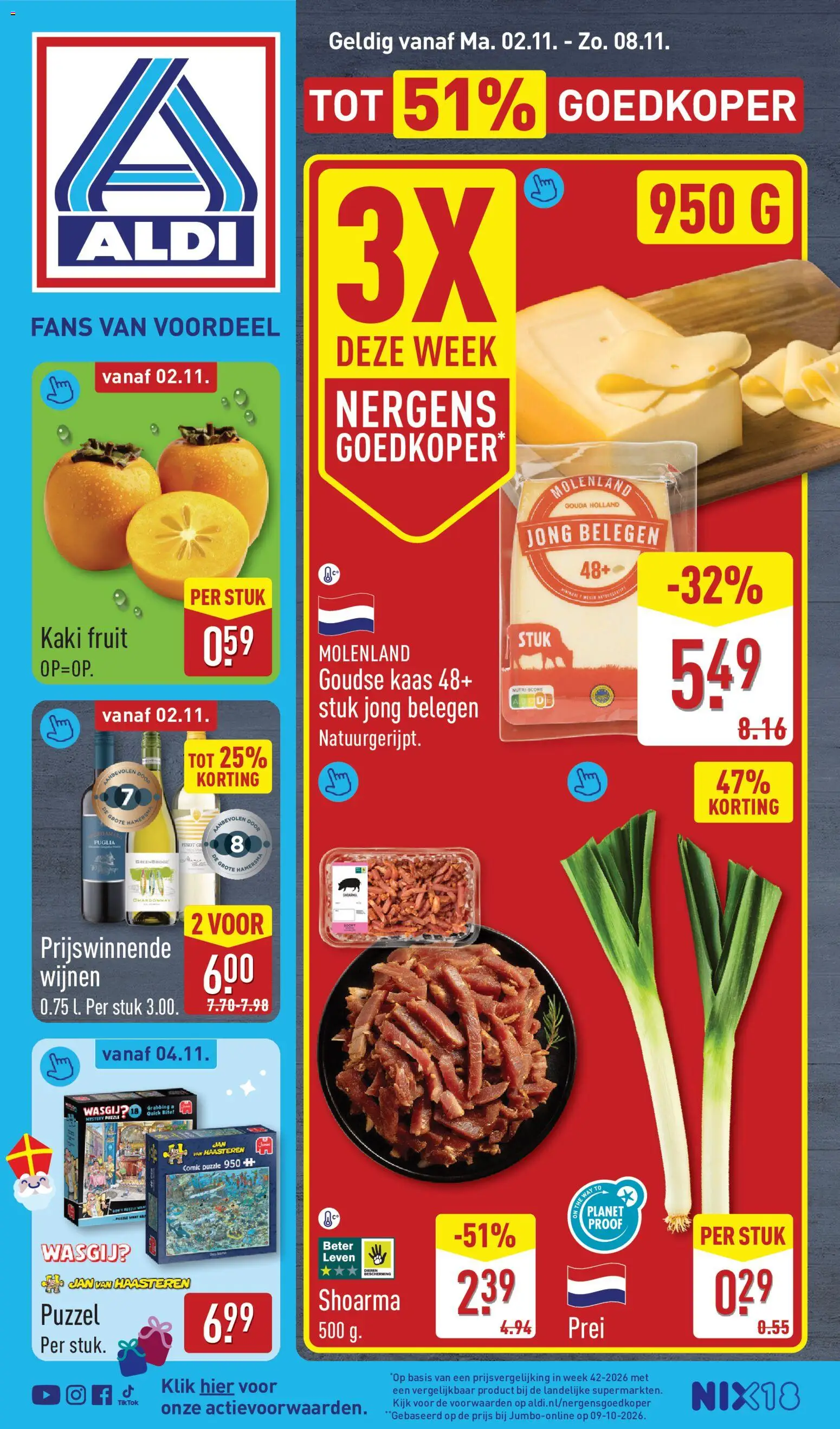 Voorbeeld van Aldi folder van winkel Aldi geldig vanaf 02-11-2026